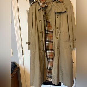Vintage burberrys coat